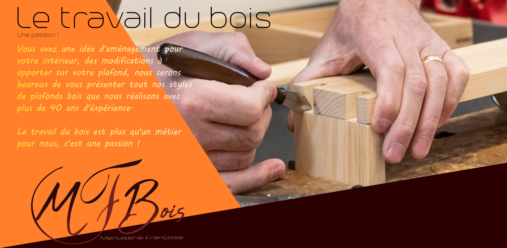 le travail du bois
